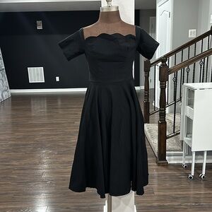 Belle Poque Cold Shoulder Dress